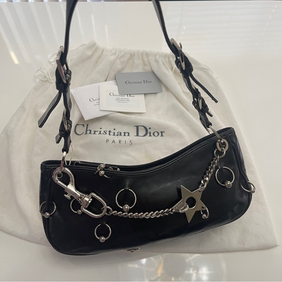 Dior Hardcore Piercing Pochette Bag John Galliano Rare Y2K - Picture 10 of 15